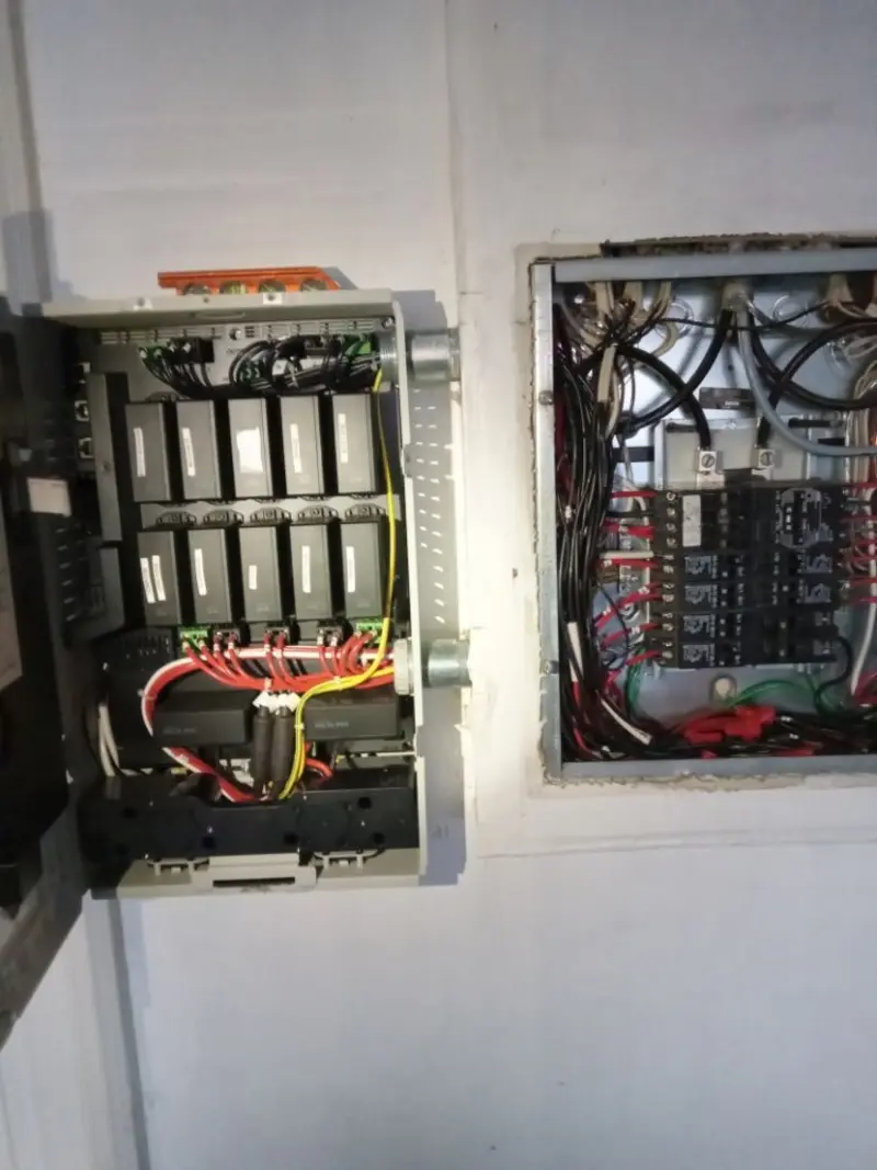 Electrical panel upgrade completed for Electrical Inspection in Plainview